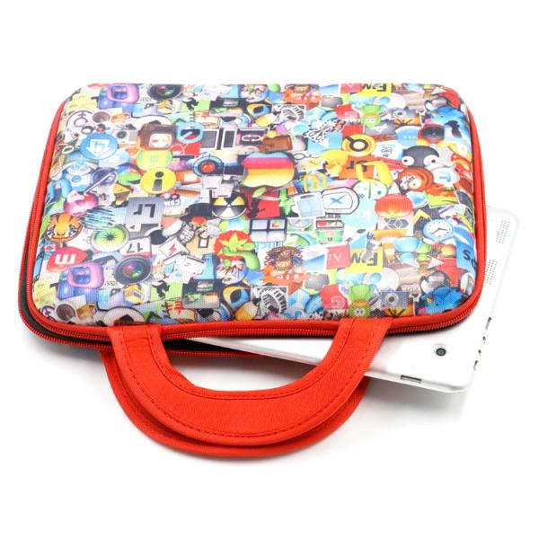Customized Shockproof EVA Laptop Sleeve 10mm Thickness Macbook Carrying Case