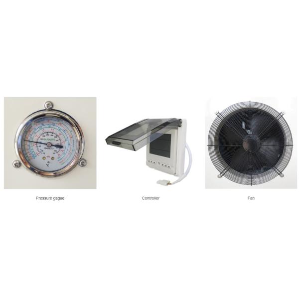 DHW Electric Air Source Inverter Heat Pump For Swimming Pool Dehumidified 220KW