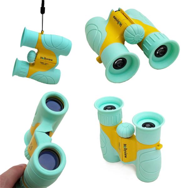 Optical 8x21 Binoculars for Kids Shock Proof Bak4 Prism Kids Binoculars With Neck Strap