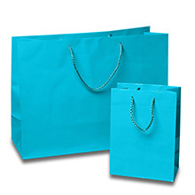 Rectangle Shape UV Coating Small Jewellery Gift Bags Eco-Friendly