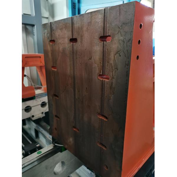 Cosmetics Double Station Blow Molding Machine 5L HDPE Bottle Making Machine