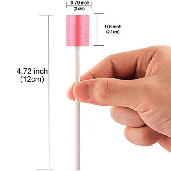 S&J Disposable Foam Swabs Medical Multi-color Surgical Sturdy Plastic Handle Disposable Swab