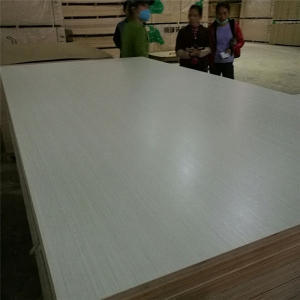 E0 E1 Glue Moisture 12% Laminate Faced Plywood For High End Cabinet