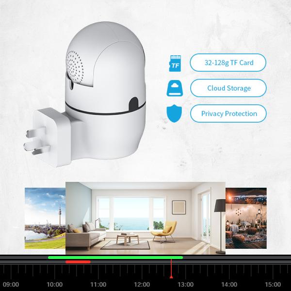 Glomarket Smart Camera Infrared/white light+infrared WiFi/4G Outdoor Camera Hd Night Vision Lighting Security Home Camer