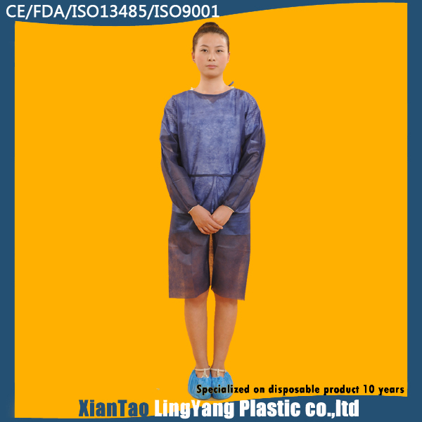 Multicolor Disposable Medical Gowns , Disposable Barrier Gowns For Hospital