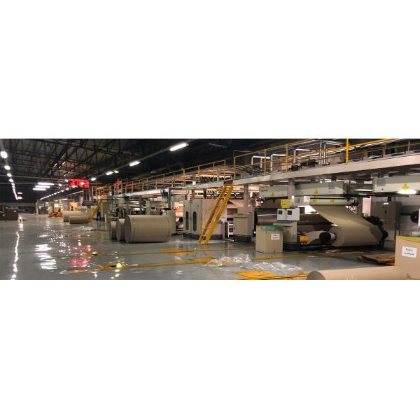 Electric Sheets Corrugated Cardboard Production Line Mill Roll Stand Machine