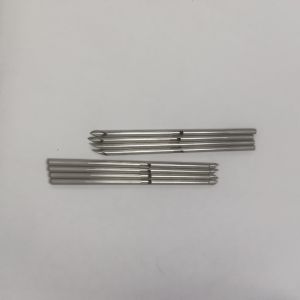 304 Stainless Steel Slotting Puncture Needle Sandblasting Scale Large Diameter