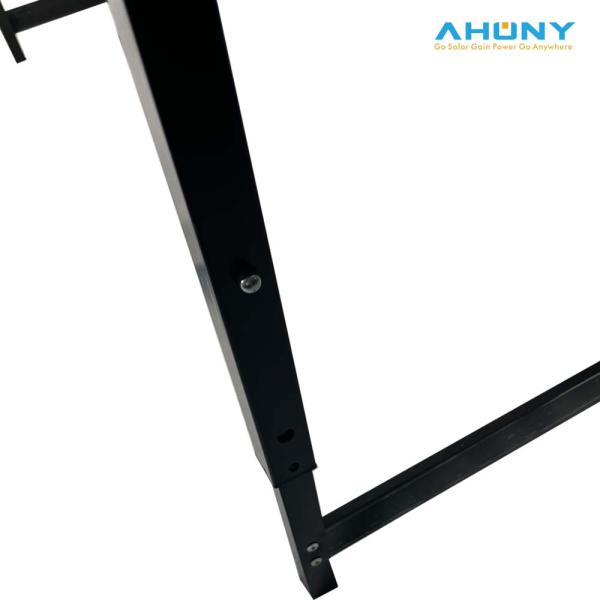 3 Heights Adjustable Height Camping Solar Table for Outdoor Camp Picnic Beach Backyard Tailgate Cooking