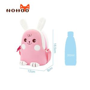 New design baby toddler backpack pink rabbit lovely Cartoon animal Kids