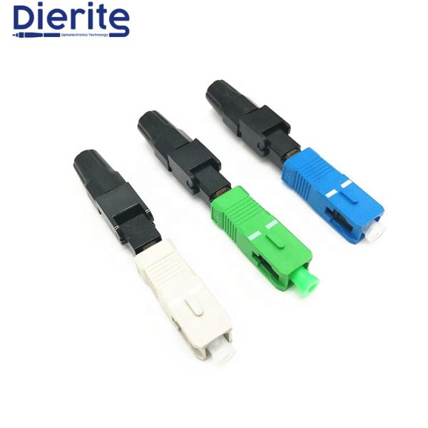 FTTH Fiber Optic Fast Connector Sc APC Singlemode Field Assembly Connector