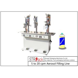 Cheap Semi Automatic Bottle Filling Line / Liquid Filling And Sealing Machine wholesale