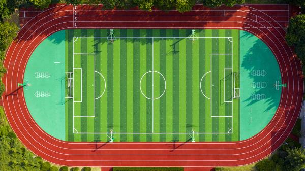 13mm Jogging Track Material All Weather Stadium School Rustproof Outdoor Sports Surfaces