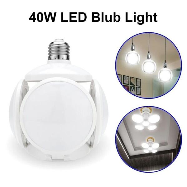 Adjustable Deformable LED Football UFO Lamp E27 40W For Bedroom Study