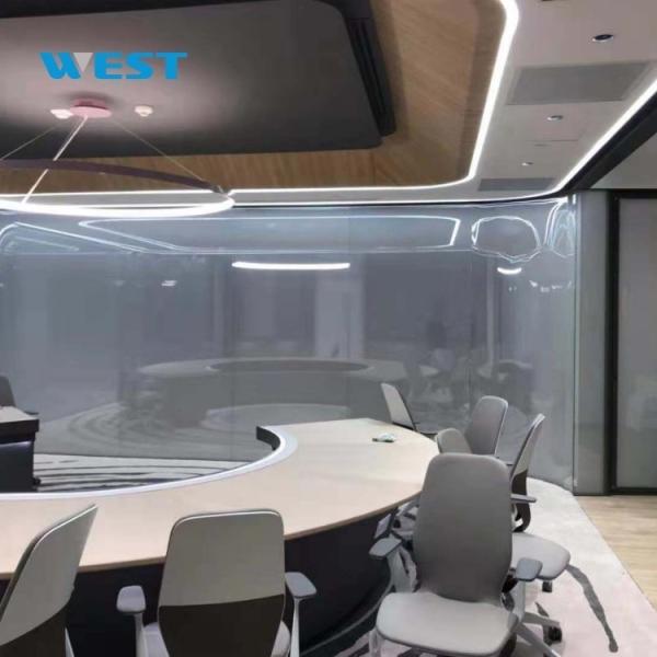 Customized Pdlc Switchable Smart Film Self Adhesive Explosion Resistance