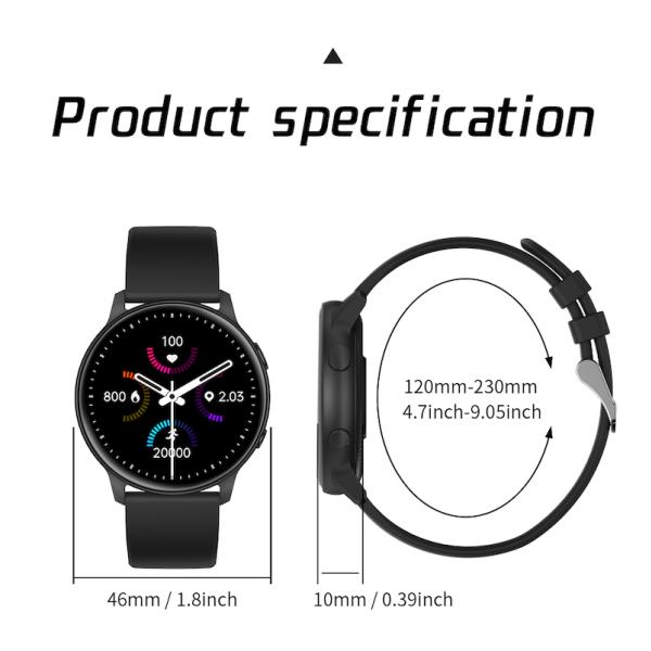 MX1 Bluetooth 200mAh Blood Oxygen Monitor Smart Watch Multifunctional Sport Fitness Tracker