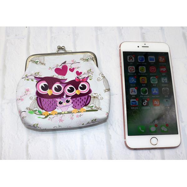 Custom animal printed Coin Purse bag Cute Owl Bag Cartoon Elephant Coin Bag