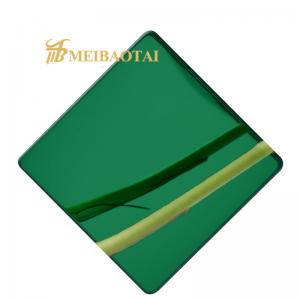 Cheap mirror finish Coloured Stainless Steel Sheet SUS316L Material 0.3mm Thick wholesale