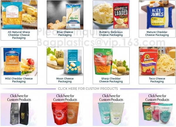 Snack Packing Use Metalized Film Standing Up Pouch Bag With Zipper,Food Packaging/ 3 Side Seal Bag/ Stand Up Pouch Bag F