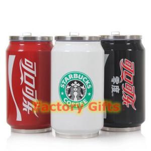 Cheap Customizable cola can shaped vacuum stainless steel double wall tumbler wholesale