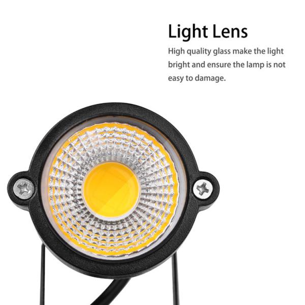 Adjustable Outdoor Lawn Lights 5w , Ground Spike Lights 50000h Working Lifetime