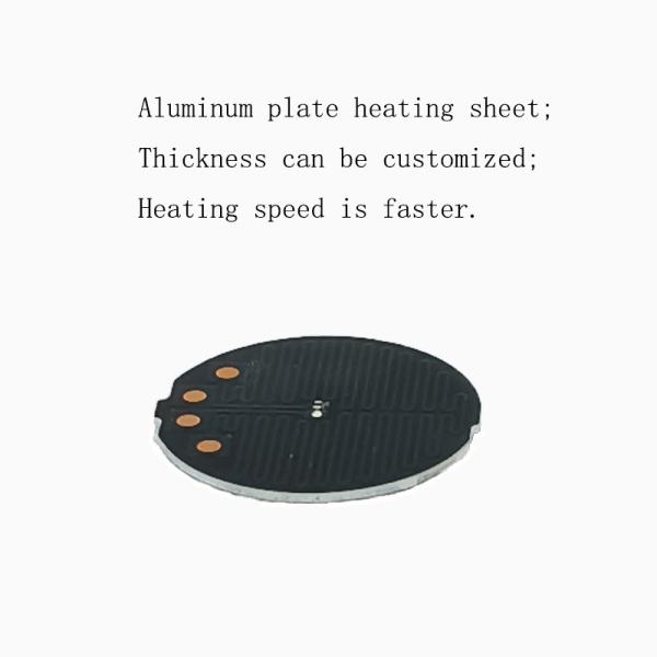 Special Shape Aluminum Heating Plate For Moxibustion Instrument OEM