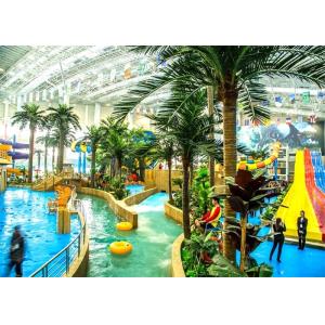 China Hotel Custom Fiberglass Water Slides With Floats Bowl on sale