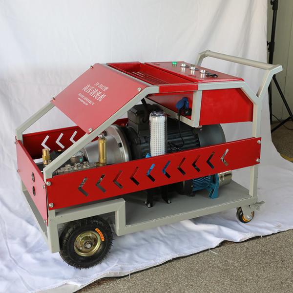 500 Bar High Pressure Washer For Cleaning Concrete Aircraft Helicopter Surface Casting Sand
