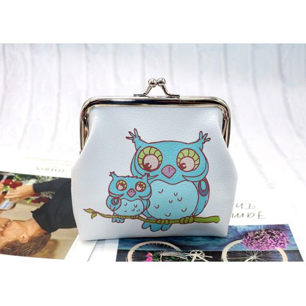 Custom animal printed Coin Purse bag Cute Owl Bag Cartoon Elephant Coin Bag