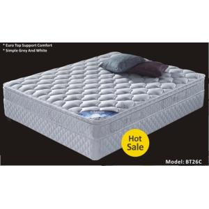 Cheap hot sale low price continious spring mattress BT26C wholesale