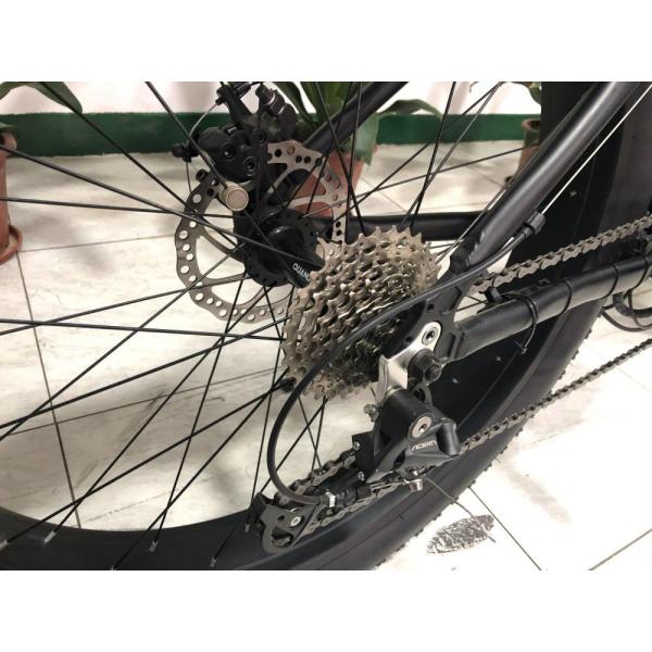 Lightest Mid Drive Ebike Commuter 26 Inch Fat Tire Central Motor 48v 250w 13Ah