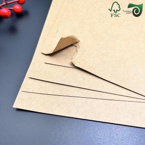 Uncoated Unbleached Recycled Pulp Kraft Paper 230gsm 250gsm 300gsm