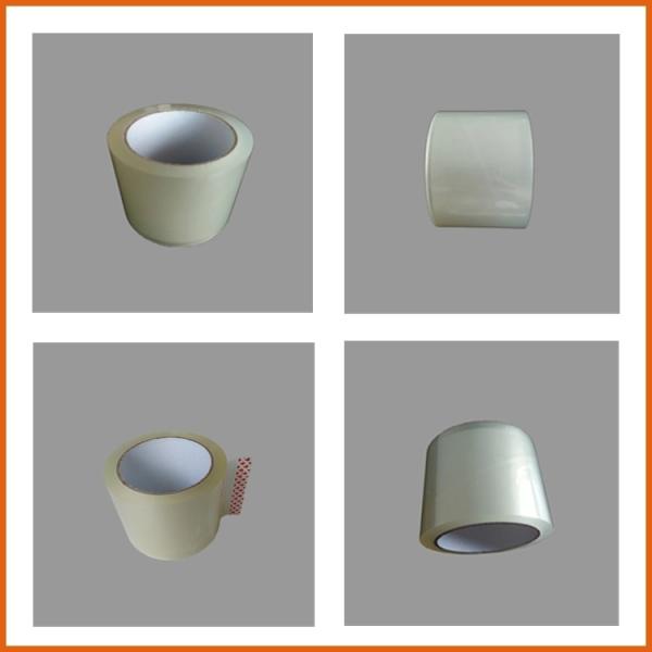 Strong Adhesion Bopp Packing Tape Waterproof Clear Sellotape Yellowish
