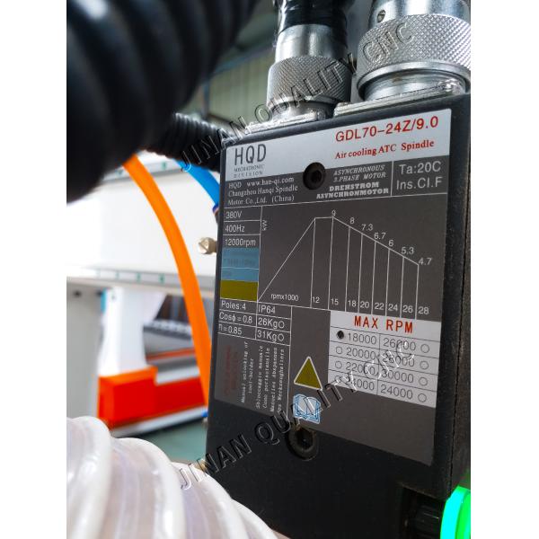 4 Axis 3d Wood Sculpture CNC Wood Router Machine 1530 with Automatic Tool Changer