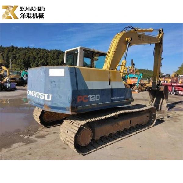 12Tons KOMATSU PC120 Used Excavator PC120-5 Used Mini Digger