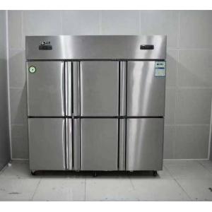 Cheap Commercial Stainless Steel Freezers Six Doors 48 Cu Ft wholesale