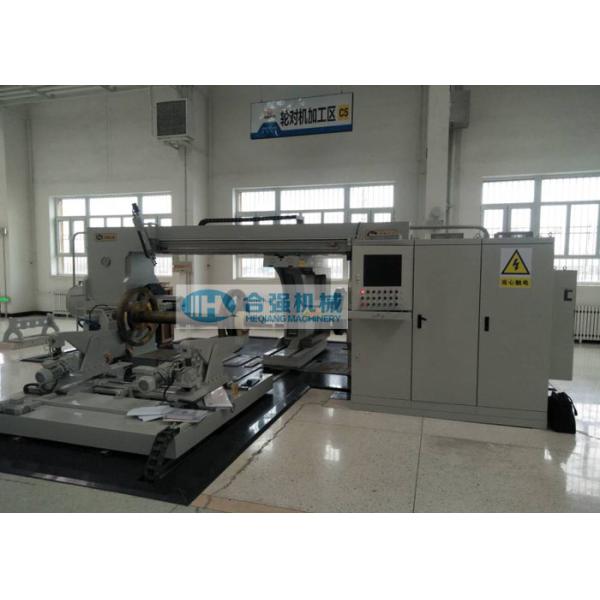 500T Railway Wheel Press Machine With Oil Injection System