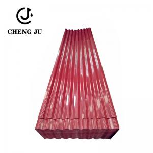 Cheap Colour Coated Roofing Sheet Galvalume Dx54d Corrugated Galvanized Sheet Metal wholesale