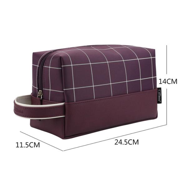 Fashion Travel Kit Organizer , Lightweight Hanging Toiletry Bag For Bathroom Storage