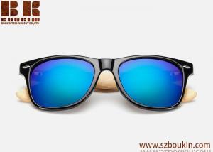 Cheap 2018 hot sell wood sunglasses look acetate sunglasses Women Brand Design Sport Goggles Gold Mirror Sun Glasses wholesale