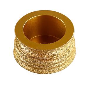 Deyi Marble Granite 75mm PCD Grinding Wheel Vacuum Brazed