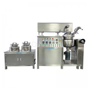 China Lab Type Vacuum Emulsifying Mixer Machine Stainless Steel For Cosmetics Cream on sale