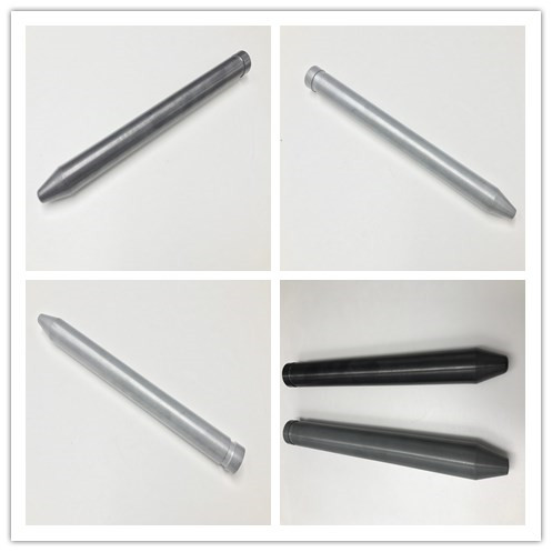 High temperature tolerance Si3N4 Thermocouple Components Protection Silicon Nitride tube