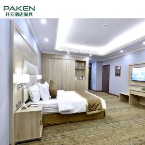 High Glossy Finish Hotel Bedroom Furniture