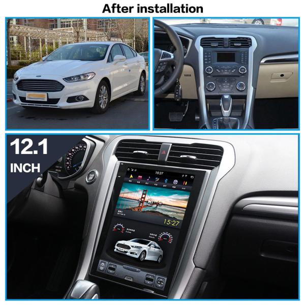 Multitasking Android Car Stereo GPS Navigation 12.1Inch For Ford Mondeo 2013-2018