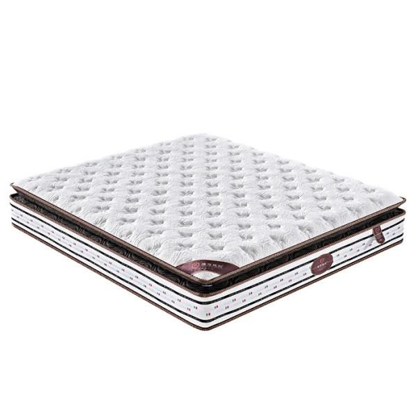 High Density Organic Cotton Foam Mattress , OEM Thickened King Pocket Spring Mattress