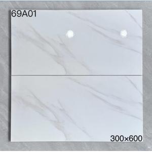 Cheap Bathroom Kitchen Polished Marble Ceramic Tile 300x600 Bright Wall Stone wholesale