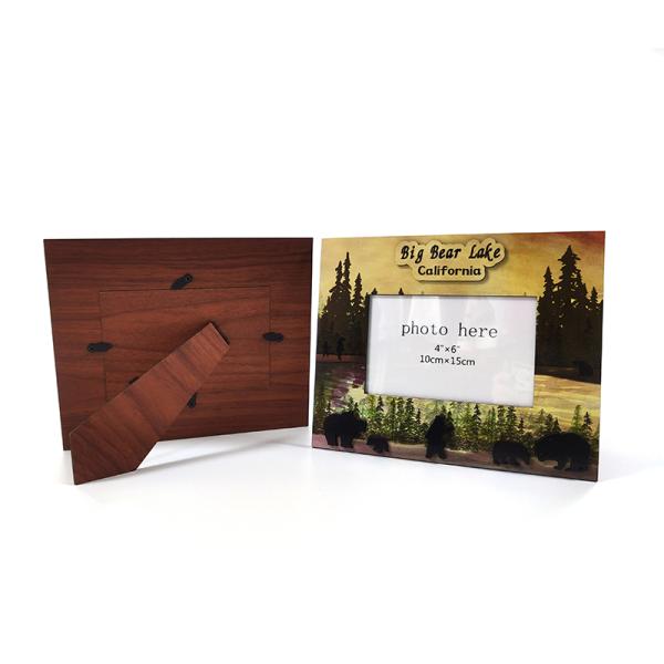 Baby Rectangle Wooden Sublimation digital logo Home Decor Picture Frame