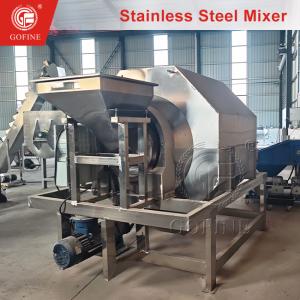 Stainless Steel BB Fertilizer Blender | Industrial Bulk Blending Mixer Machine