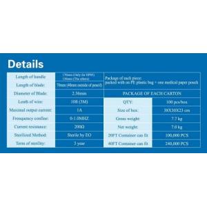 Disposable Electrosurgical Pencil ESU Diathermy Electrode Cautery Pencil