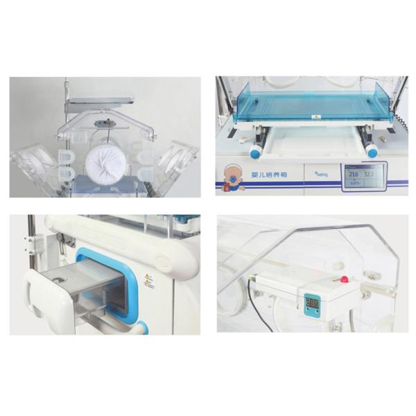 Factory Price Medical Baby Infant Incubator Transport Baby Incubator with infant phototherapy unit